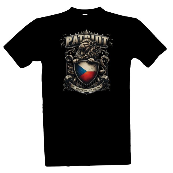 Tričko s potiskem Patriot-Do posledního dechu